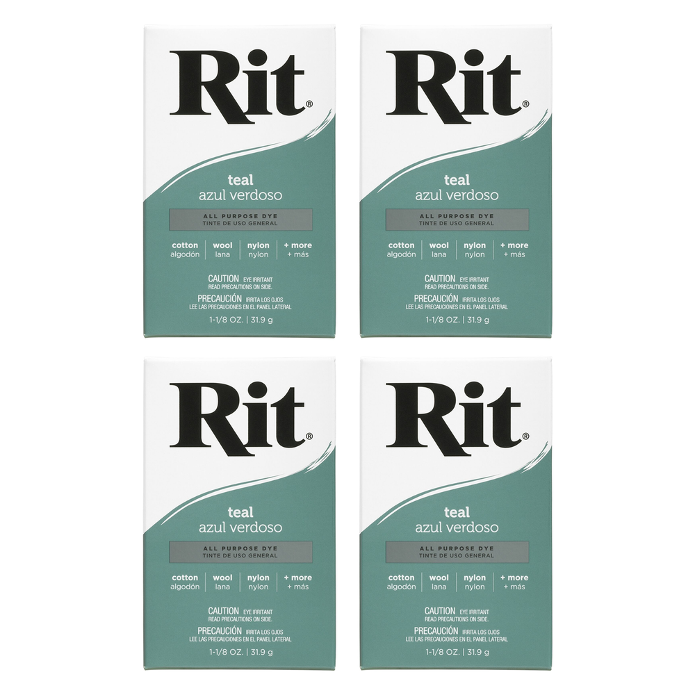 Rit Dye Powder-Teal (4 PACK)
