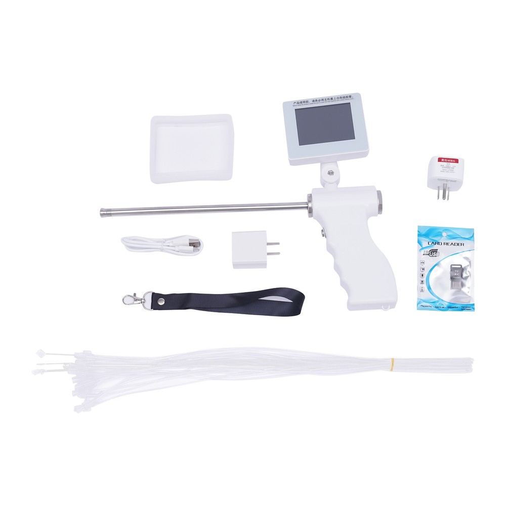 Visual Artificial Insemination Gun Kit Dog Insemination Breeding Tool Adjustable