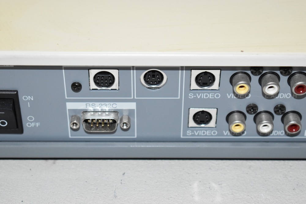 Elmo EV-4400AF Visual Presenter Zoom Overhead Document Camera BROKEN NOT WORKING