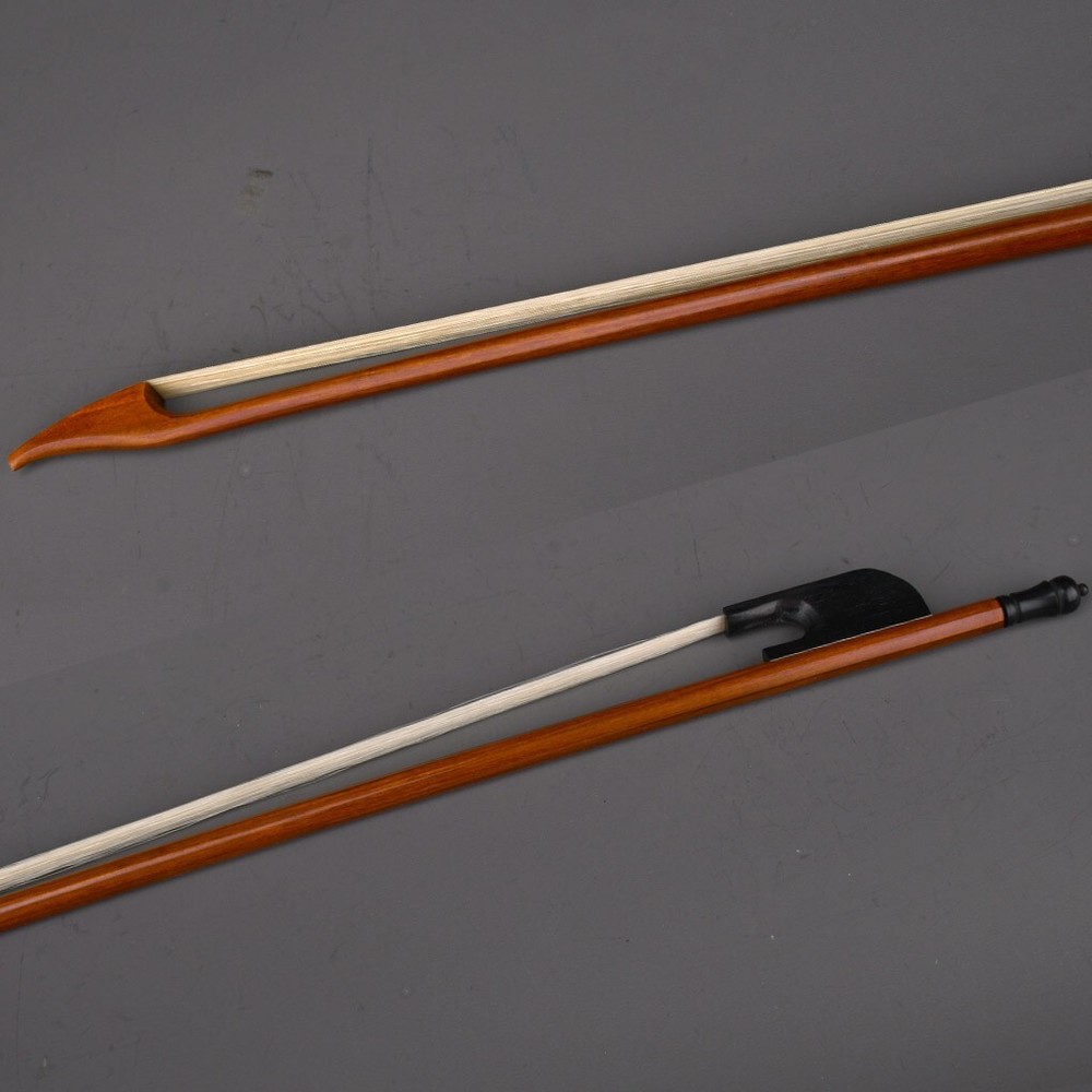 Pro Master Baroque Style Pernambuco Violin Bow 4/4 Ebony Frog Light Fast Special