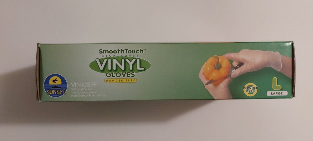 Disposable Vinyl Gloves (powder free)