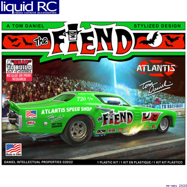 Atlantis Models M8278 Snap Tom Daniel Fiend Funny Car 1:32