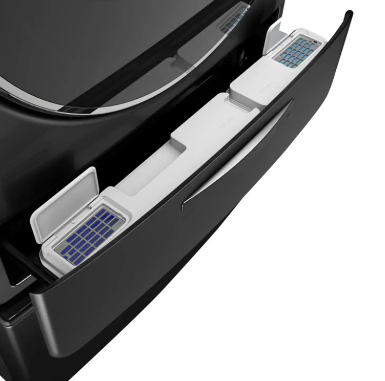 Whirlpool 5.0 Cu. Ft. Stackable Smart Front Load Washer - WFW9620HBK