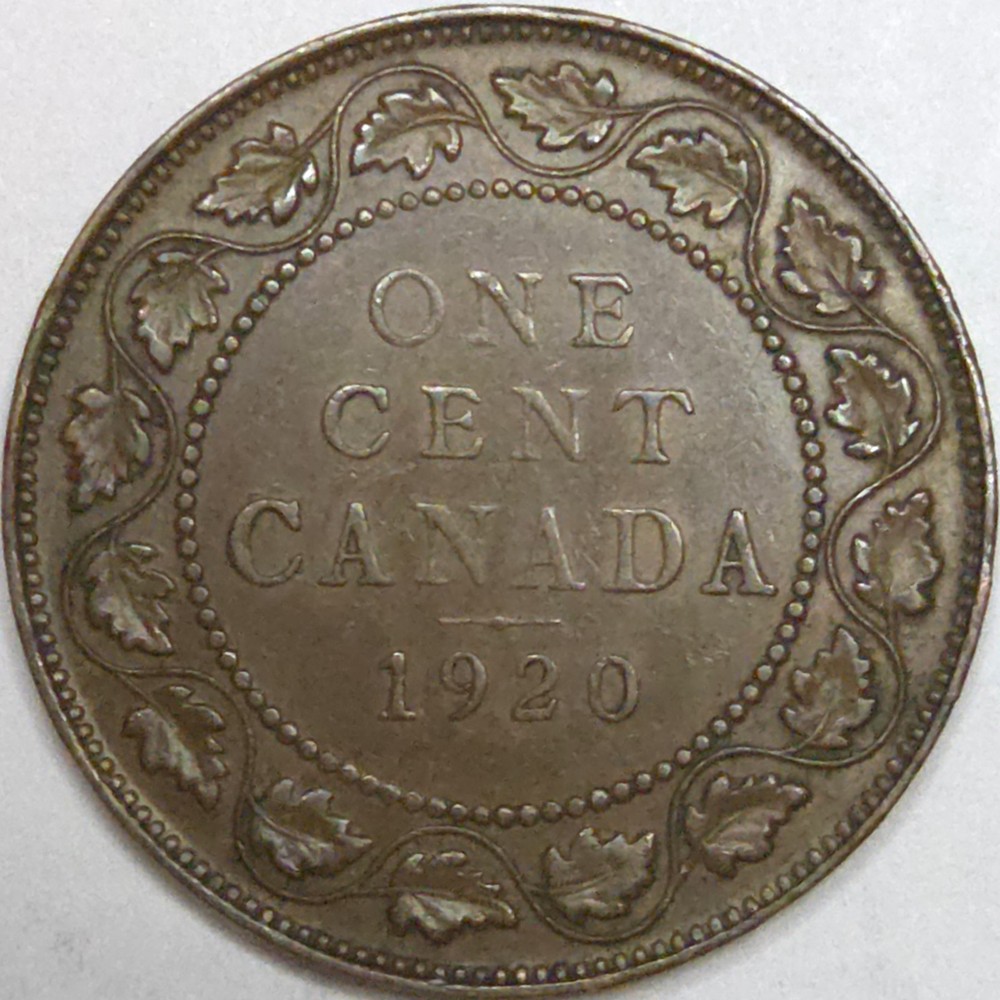 1920 Canada Large One Cent (Lot#1)