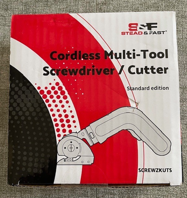 Stead And Fast Electric Cordless Multi-Tool Screwdriver & Cutter