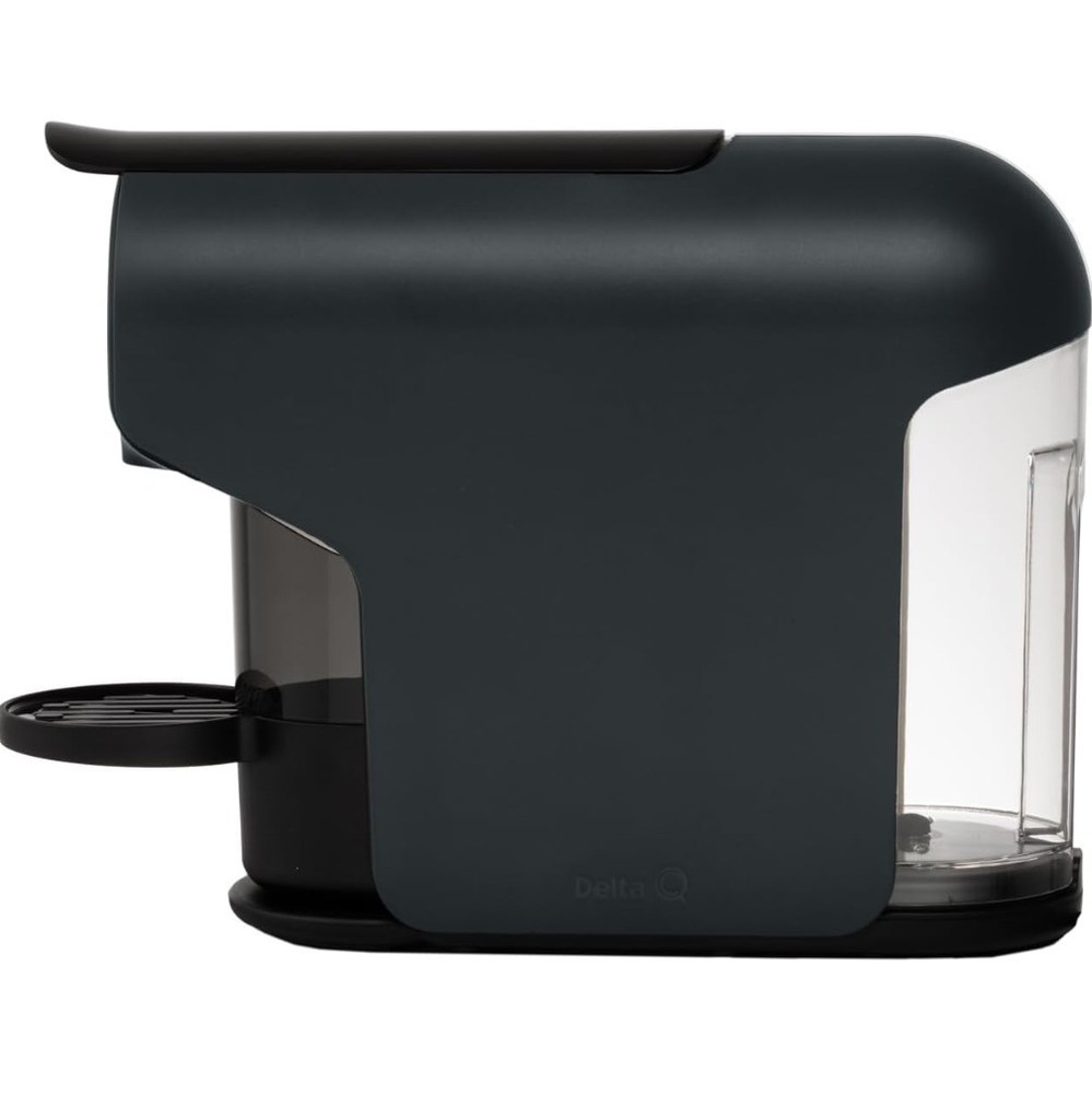 Delta Q Quick Espresso Machine Compact Capsule Coffee Maker Anthracite - Pods On