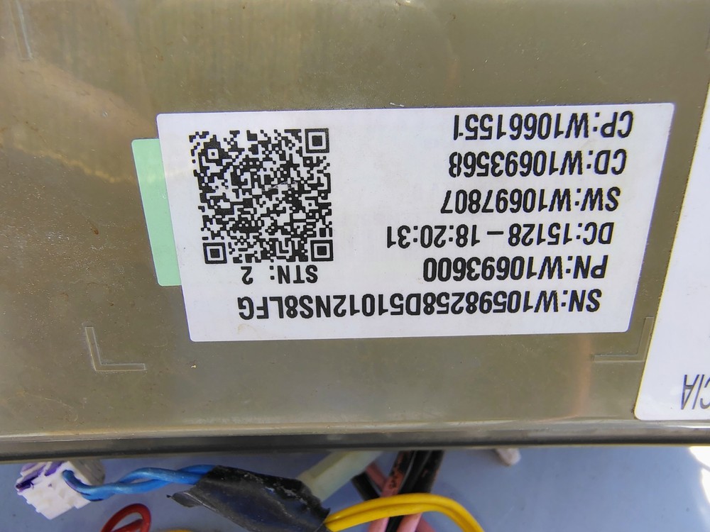 Control Board PN/W10693600