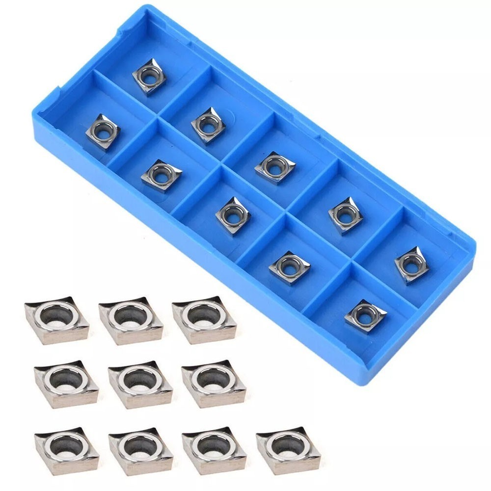 10PCS CCGT060204AK N01 Tool Inserts for Advanced For Aluminum Processing