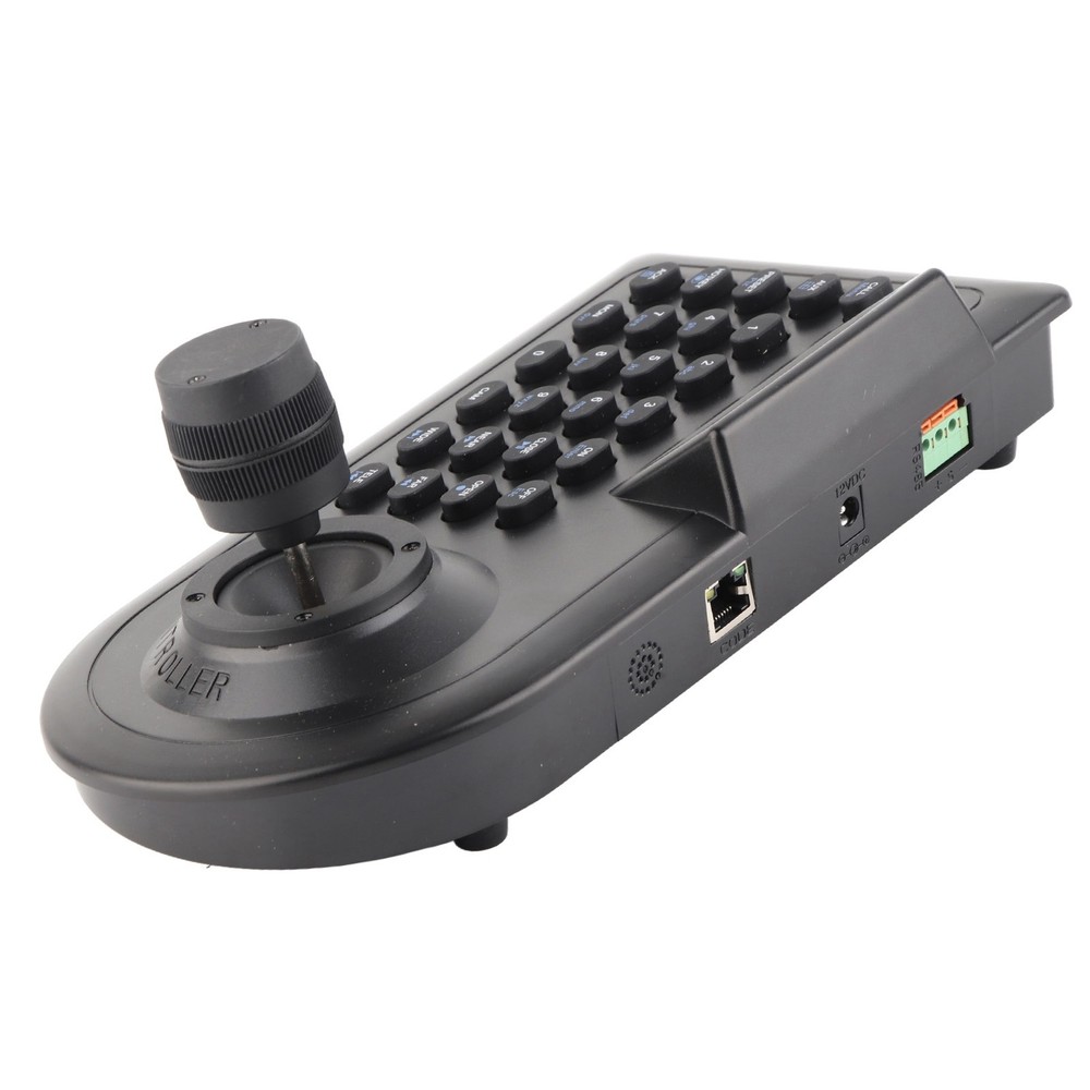 US Plug 3D PTZ Camera Controller Strong Compatibility LCD Display With