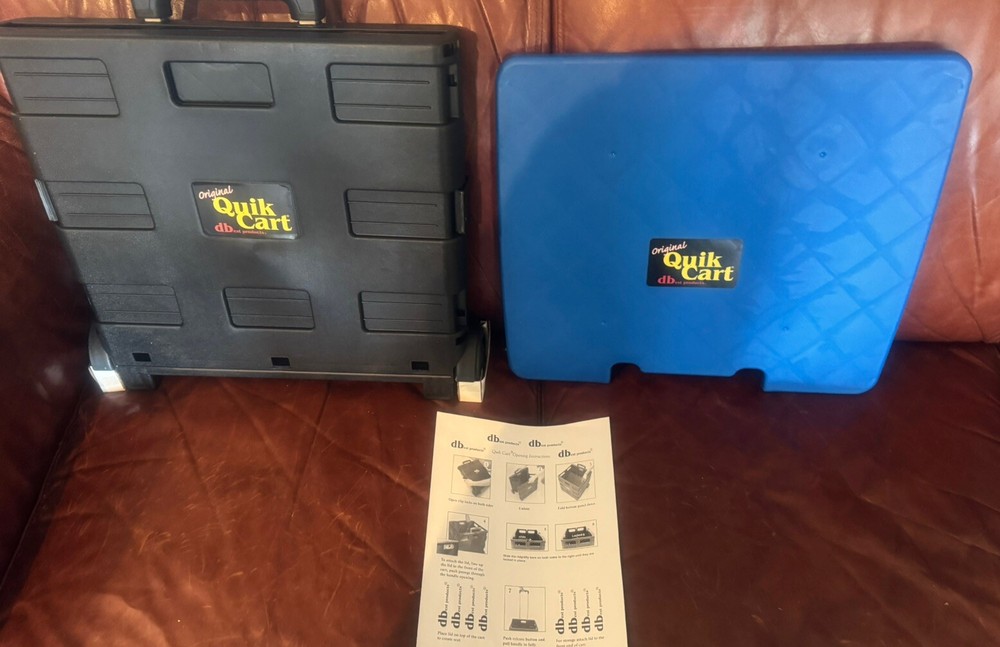 Original Db Quick Cart With Blue Lid. New. Never Assembled.
