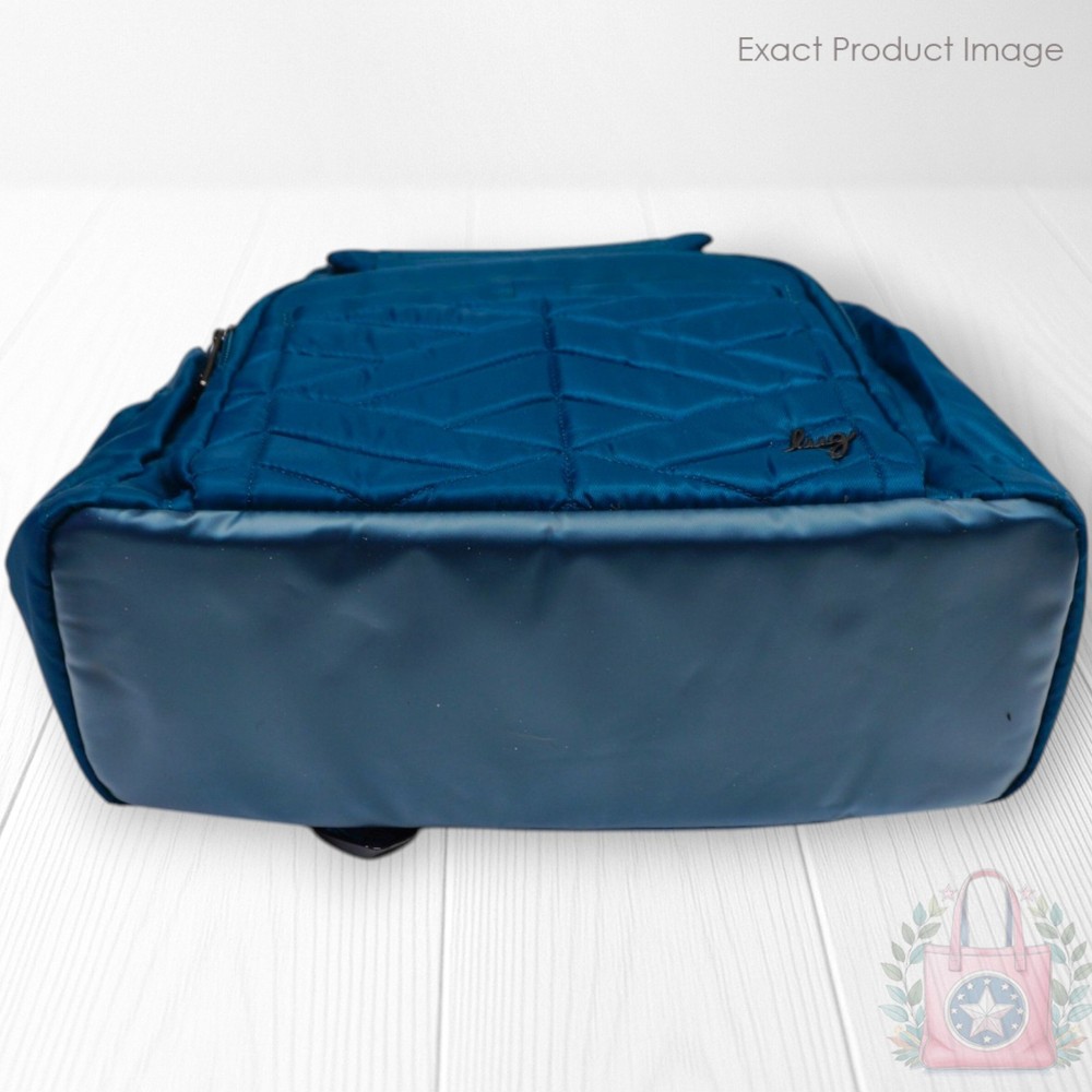 ❤️ Lug Canter 2 Ocean Blue Convertible Backpack Tote Starfish Shells Interior