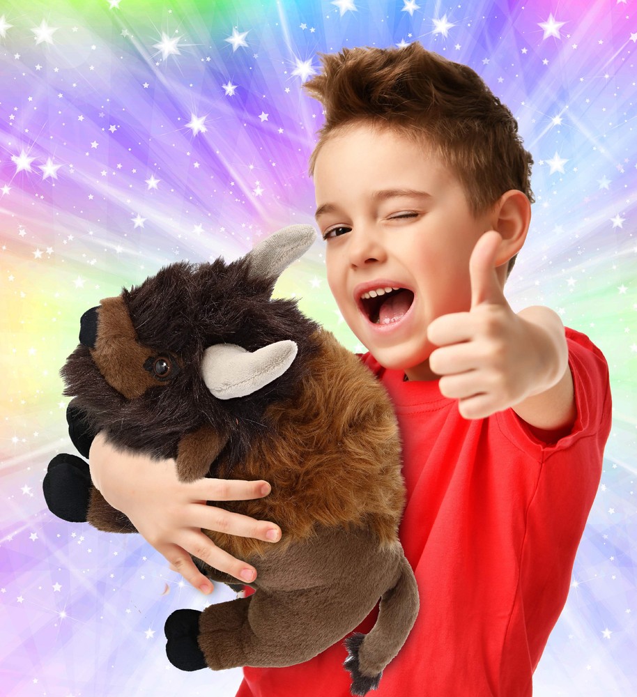 SUPER-SOFT PLUSH - BUFFALO 13"