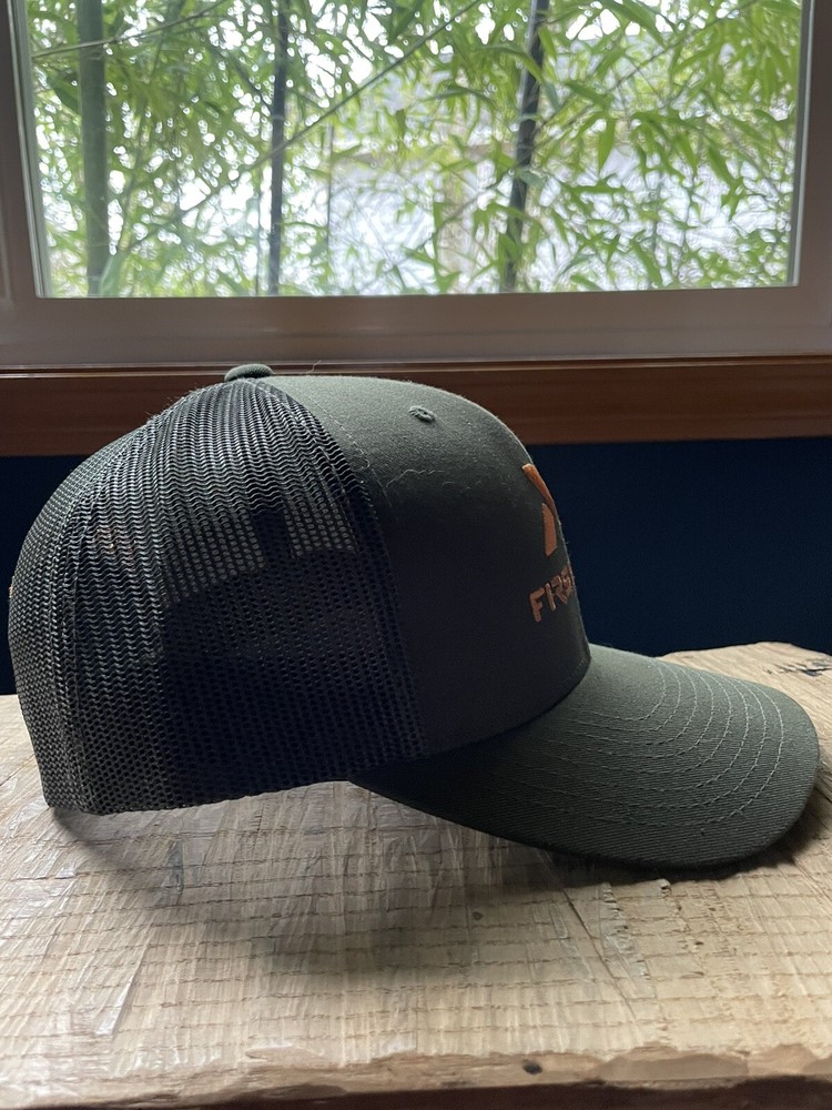 FIRST LITE Text Conifer Trucker Hat