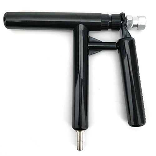 Pluto Beverage Gun by Keg King Stainless & Nylon with 1/4" Barb fits 4-6mm Lines