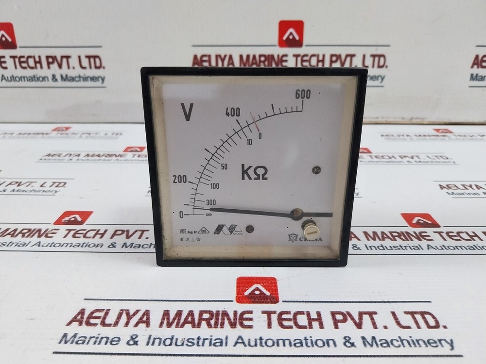 Celsa 0-600V Volt Meter 605