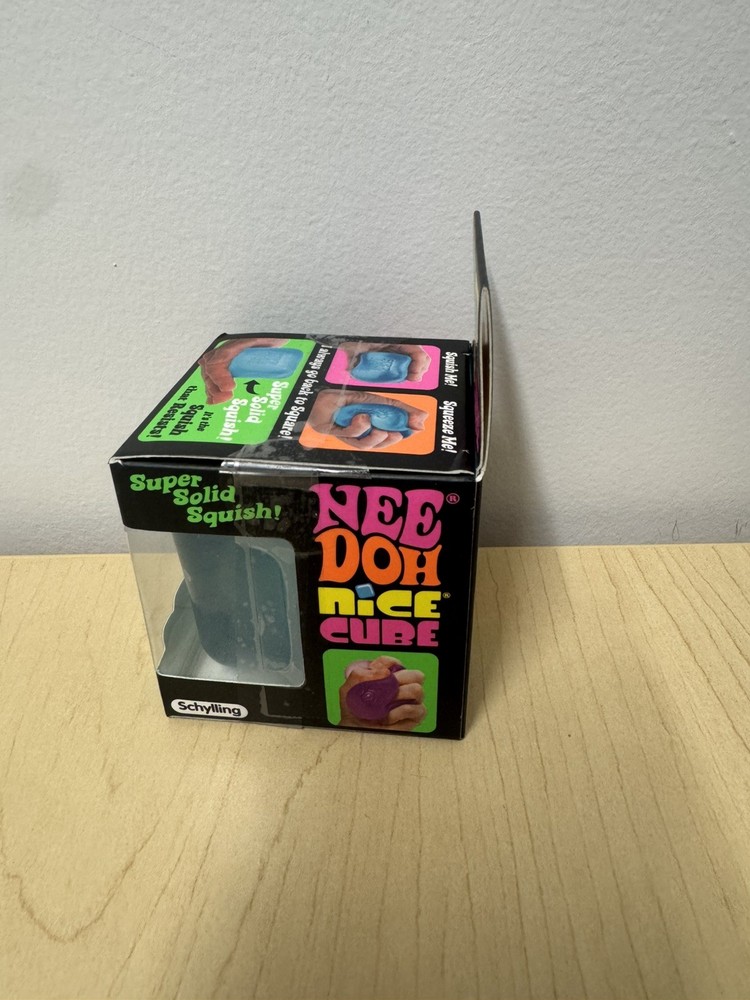 NEW IN BOX Authentic NEEDOH Nice Cube- ONE cube squish toy