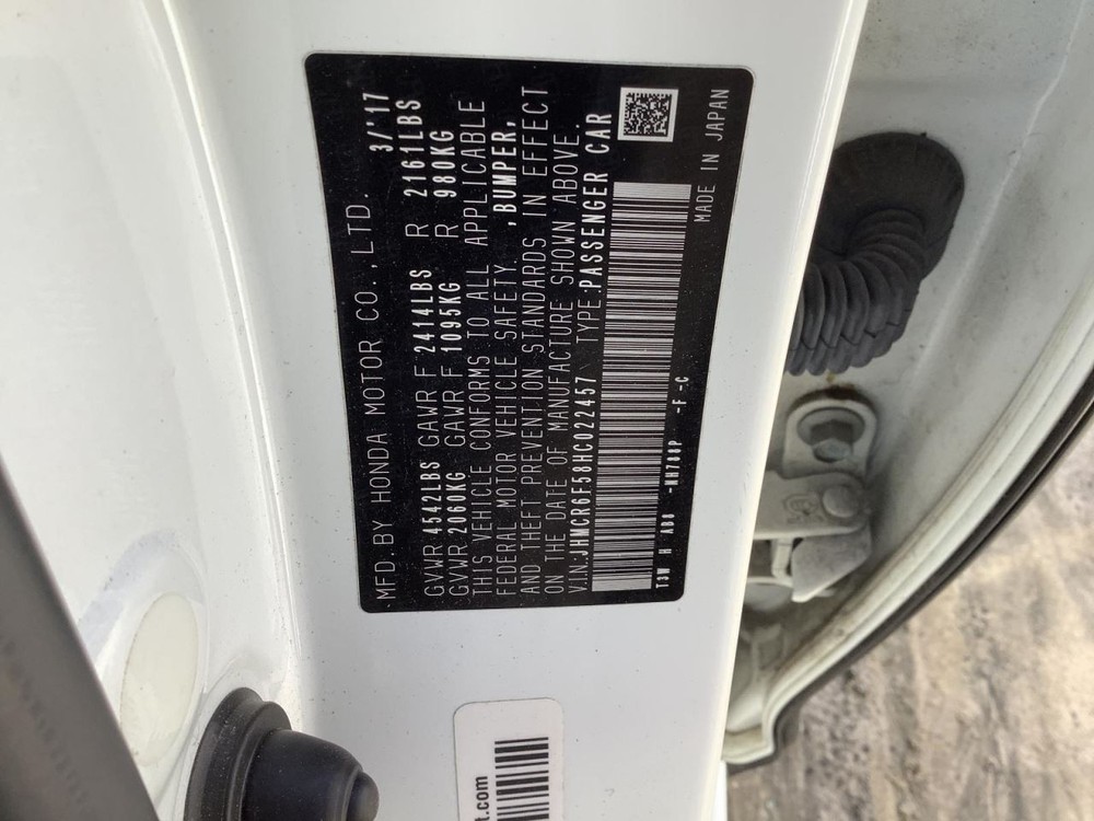 ACCORD 2017 Glove Box 4512981