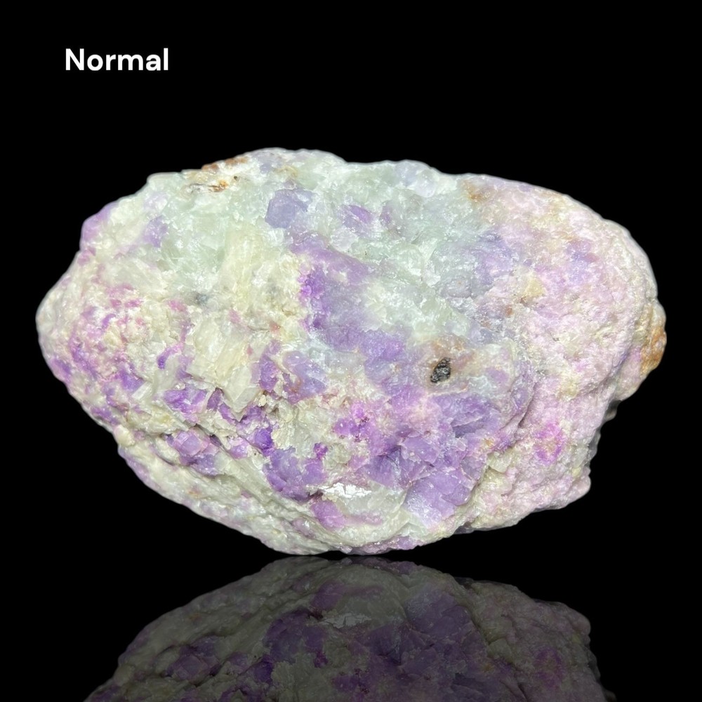 472 G Rare Fluorescent Sharp Phosphorescent Hackmanite, Phlogopite, Calcite AFG