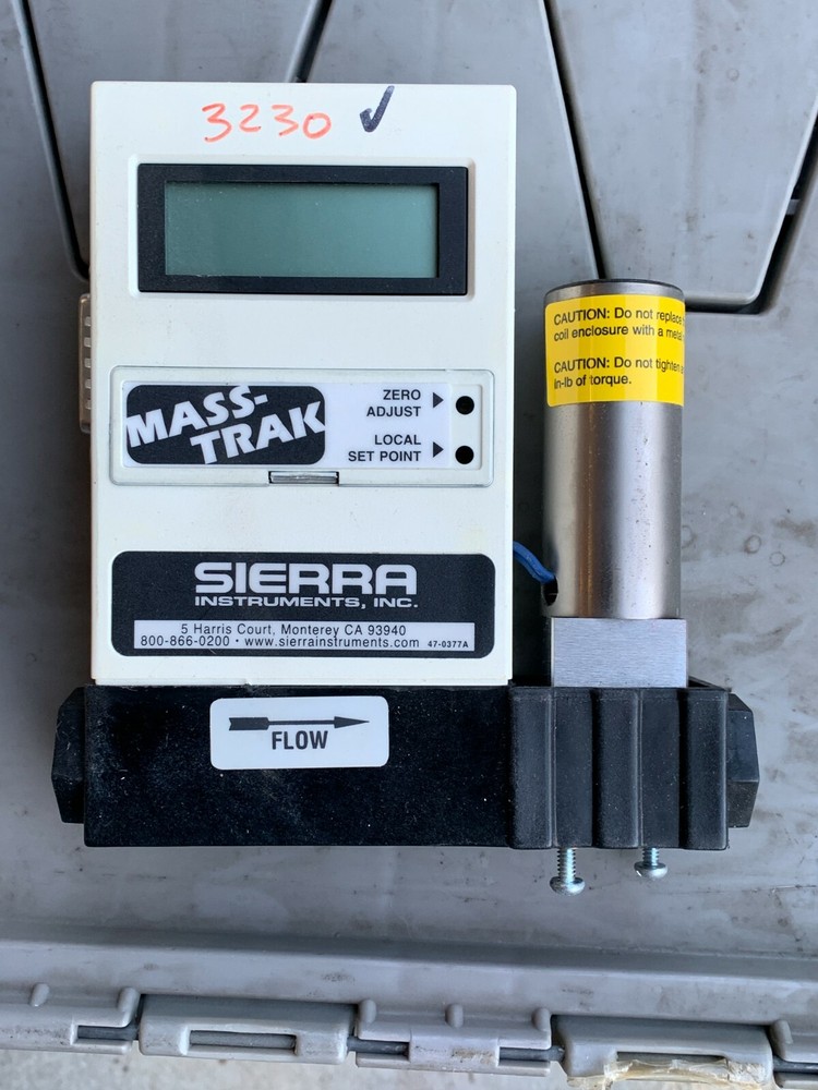 Sierra Mass Trak Mass Flow Controller 810C-DR-2-V4-S4-MP