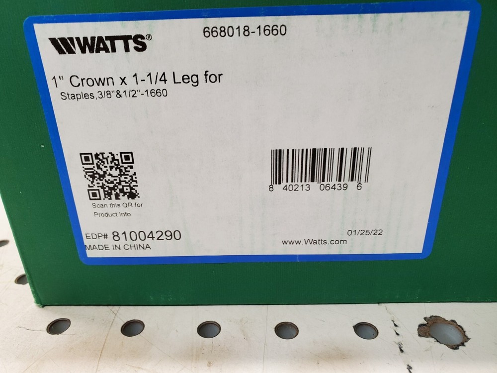Watts Radiant Staples 1660 Pack (4)