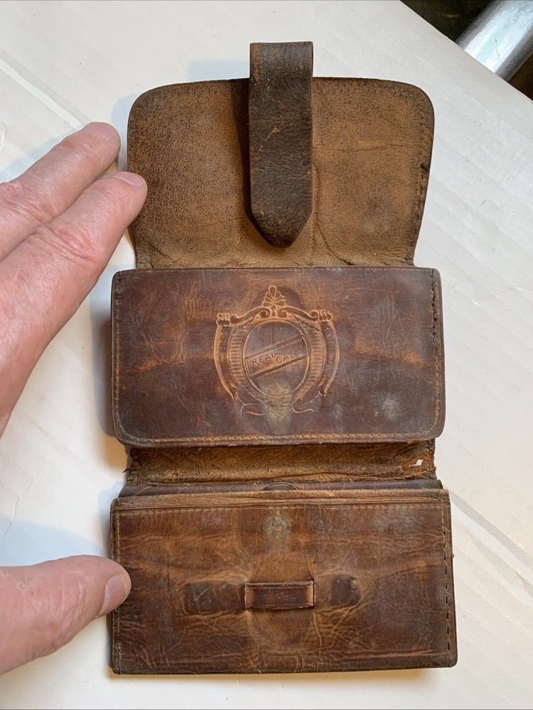 Civil War Era Leather Wallet