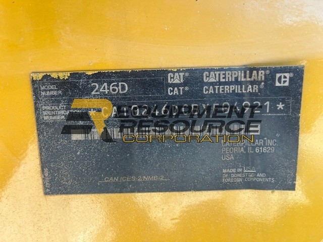 2019 CAT 246D Skid Steer Contractor Package