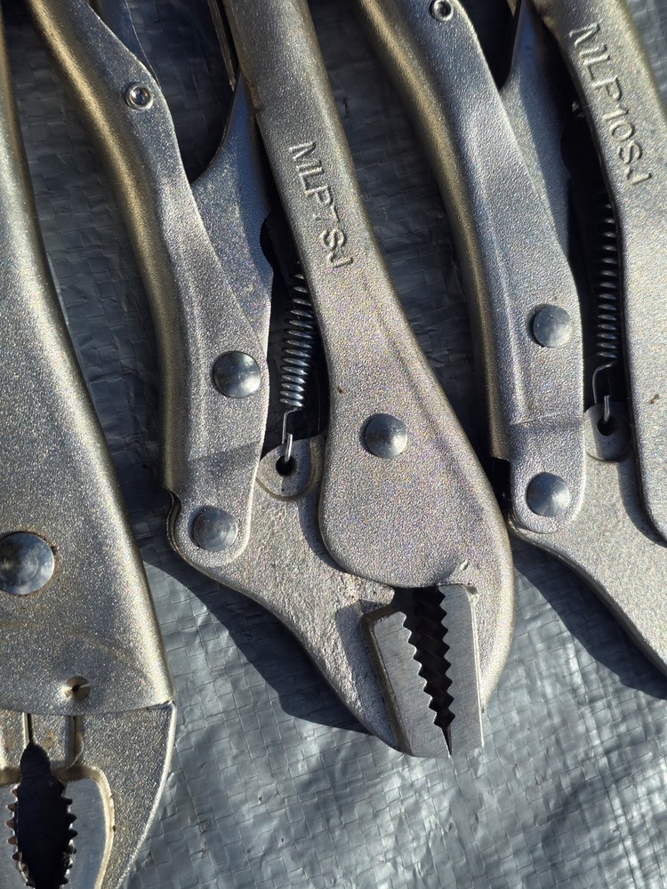 MAC Tools 9 pcs Vise Grip & C-Clamp Locking Pliers