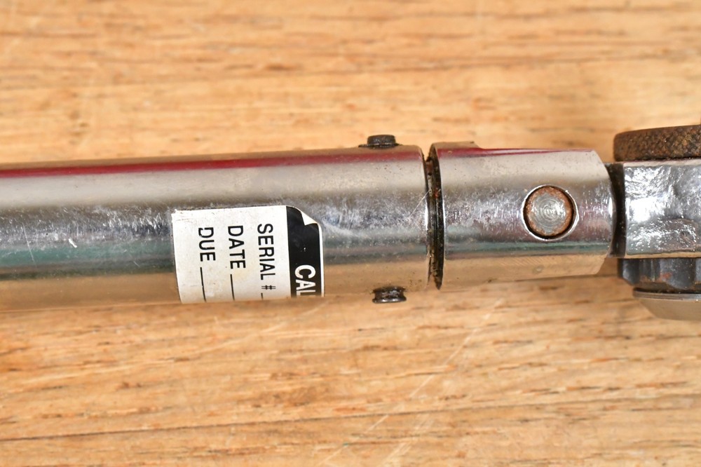 K-D Tools 3/8" Drive Micrometer Type FLEX-HEAD Torque Wrench Made in USA