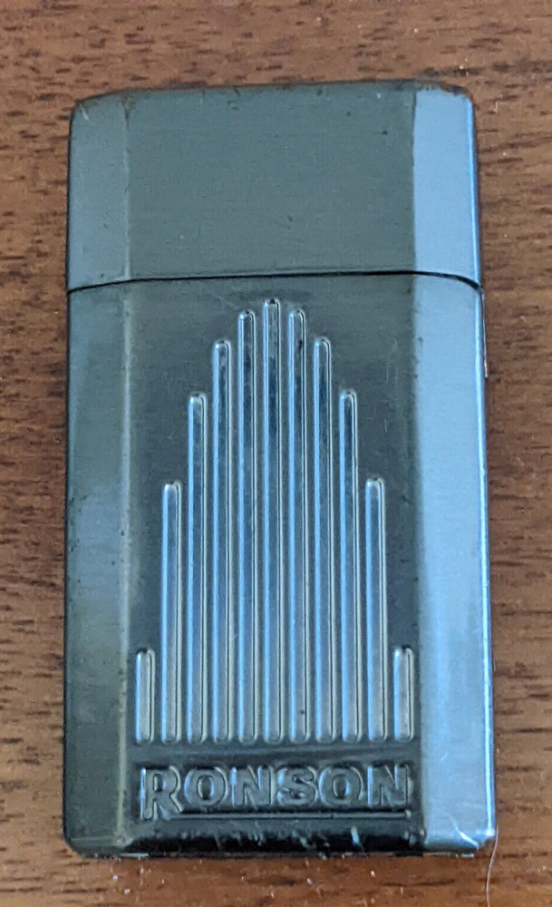 Vintage Art Deco Ronson Jet Lite Lighter