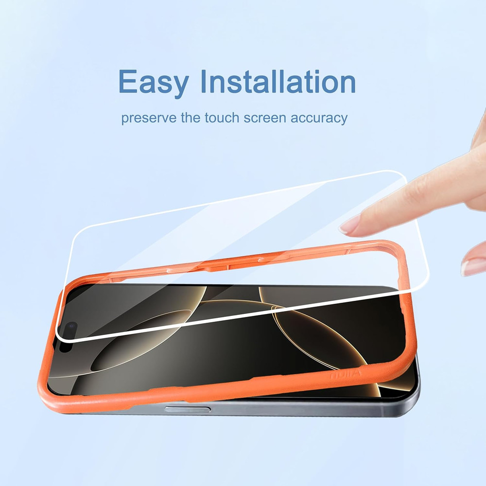 3 Pack Screen Protector for Iphone 16 Pro Max [6.9 Inch] with Installation Frame