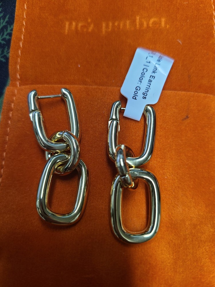 Hey Harper Double Link Earrings