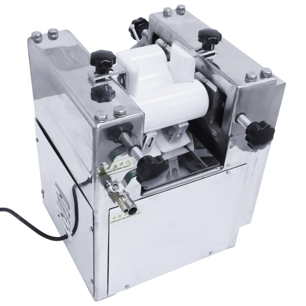 110V 3-Roll Zirconia Ceramic Roll Grinding Machine Laboratory Paste Grinder Mill