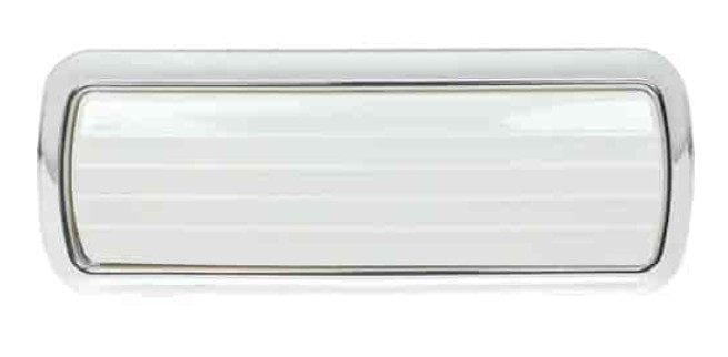60-66 67-72 Chevy C10 Chrome Interior Dome Lamp Inside Cab Light Lens