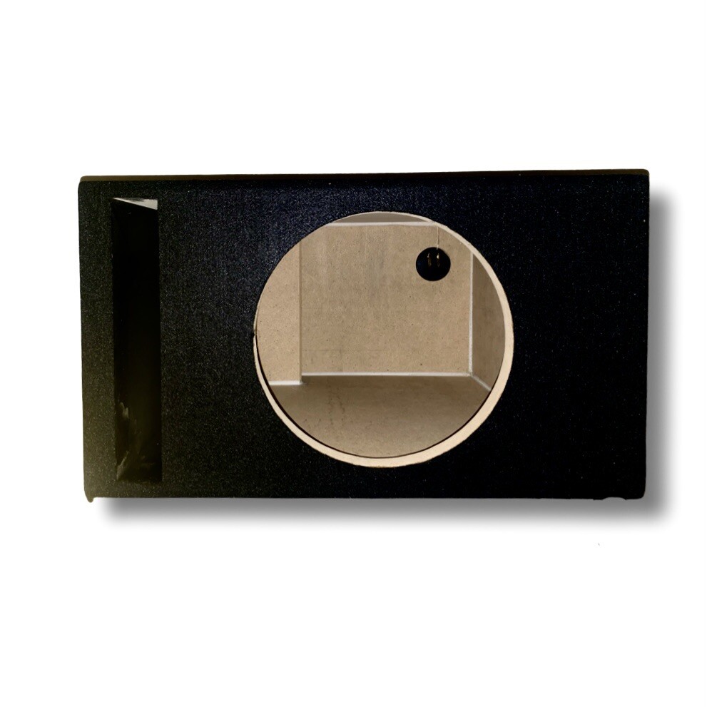 12” Subwoofer Ported Box Enclosure 1” MDF -Black