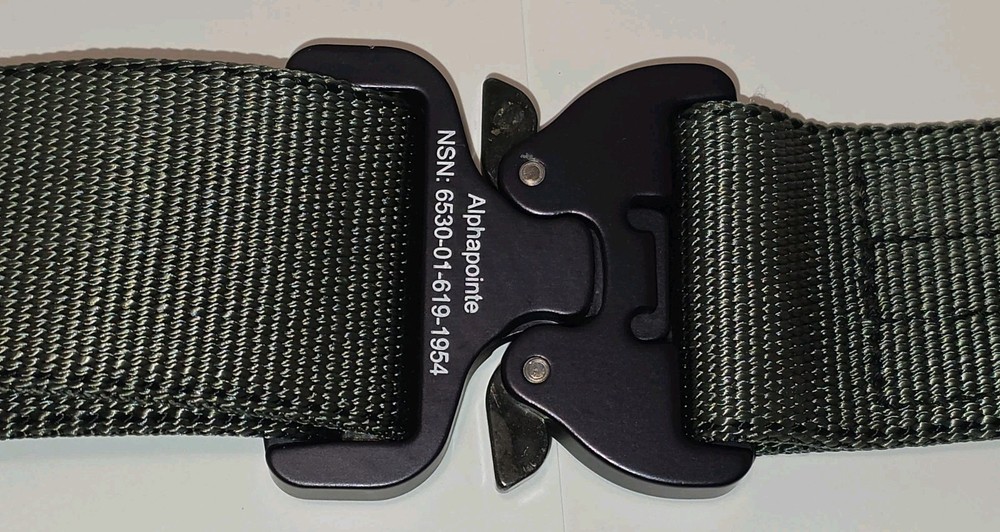 AustriAlpin Cobra Pro Style Buckle Adjustable 1.75” Tactical Belt Alphapointe