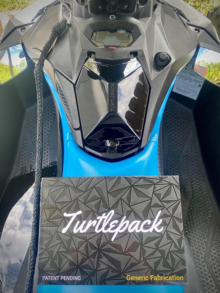 Turtlepack Seadoo Spark Trixx Extended Glove Box Lid Storage Upgrade