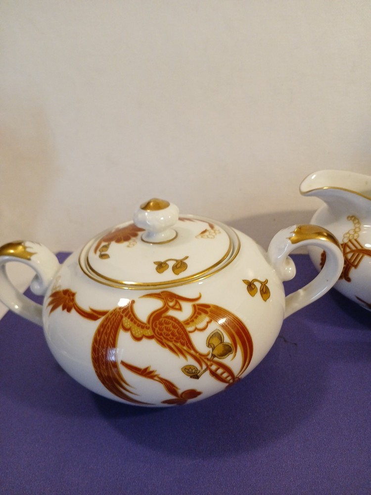 Ceramic Sugar And Creamer By Rosenthal