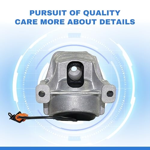 Hydraulic Front Engine Mount Kit Left with Sensor Wire 2 Pcs For Audi A4 A5