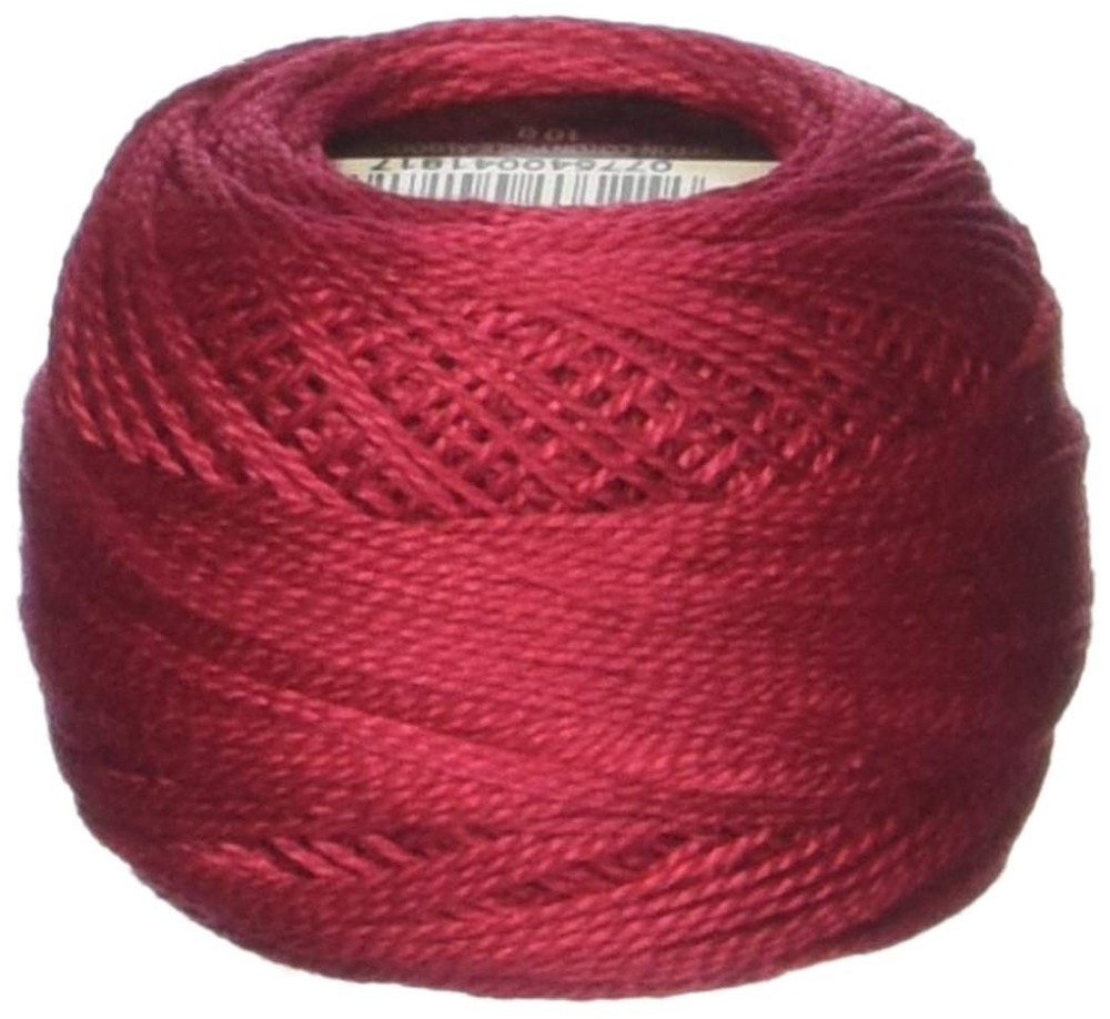 DMC 8 304 Pearl Cotton Thread Balls Red medium Functional 116 Spool Standard