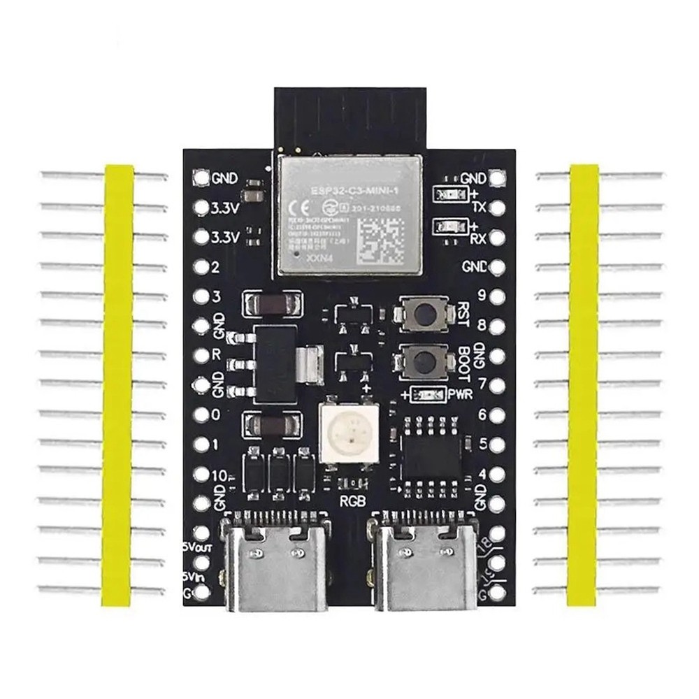 -C3 Development Board Dual Type-C WiFi Bluetooth BLE5.0 DevKitM-1 Core1544