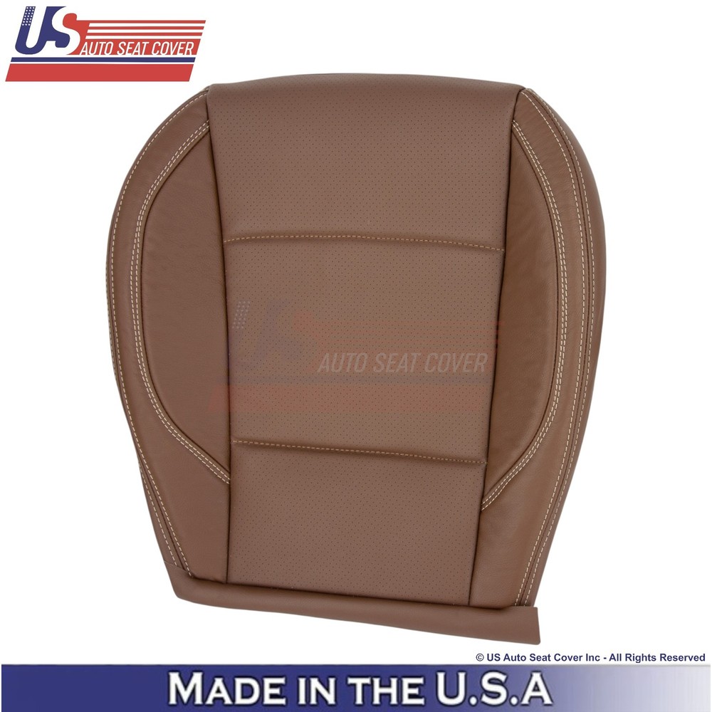 2018-2019 For Subaru Outback Leather Perf. Driver Bottom Seat Cover Java Brown