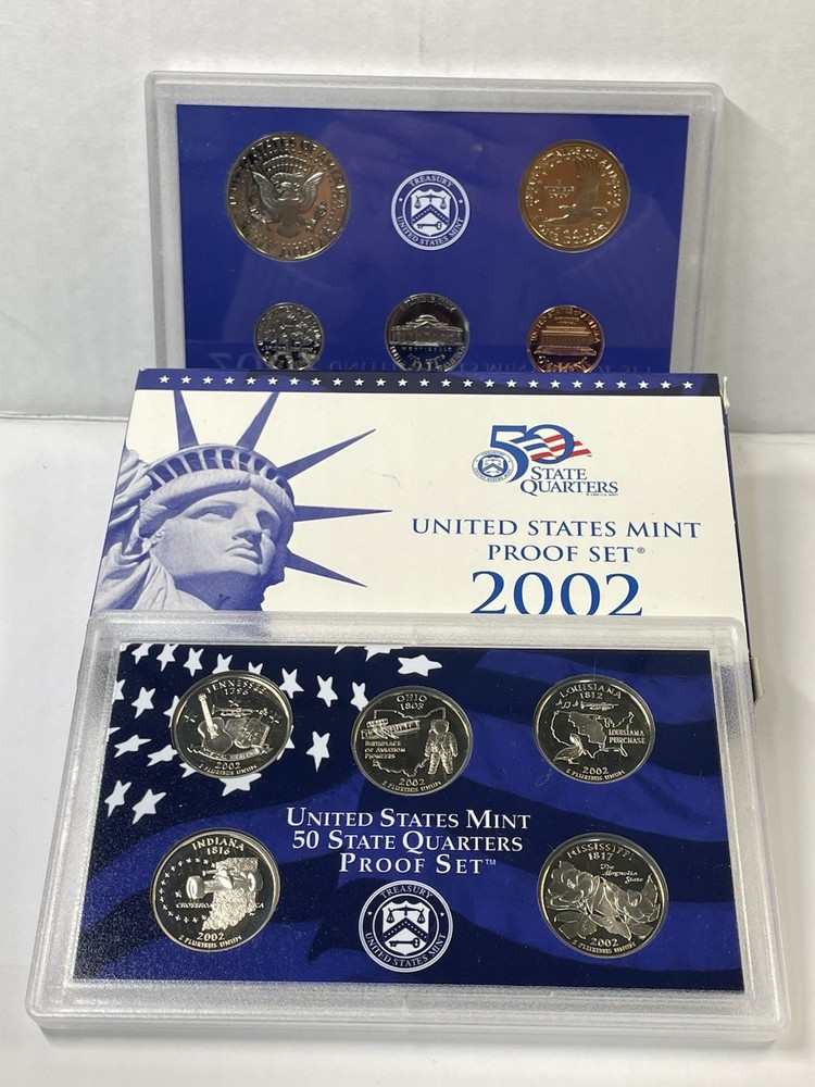 2002-S US Mint Proof Set