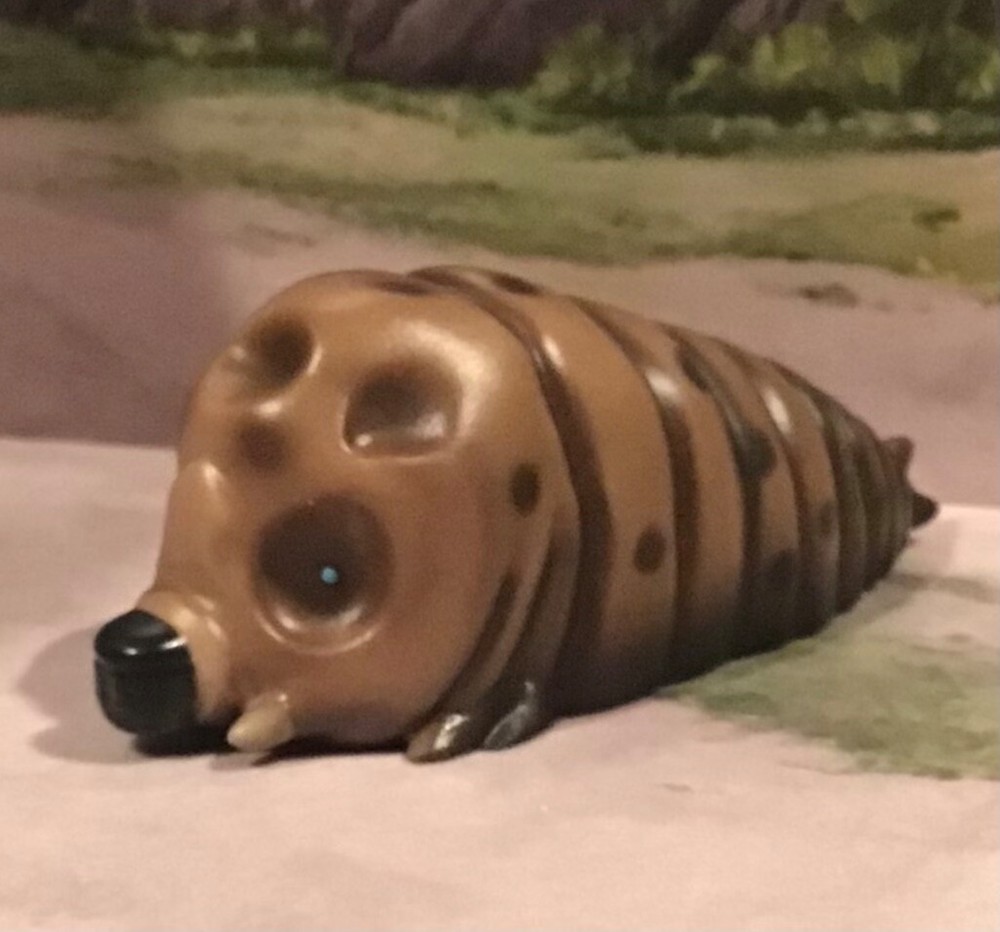 GODZILLA MOTHRA LARVA SD VINYL FINGER PUPPET FIGURE