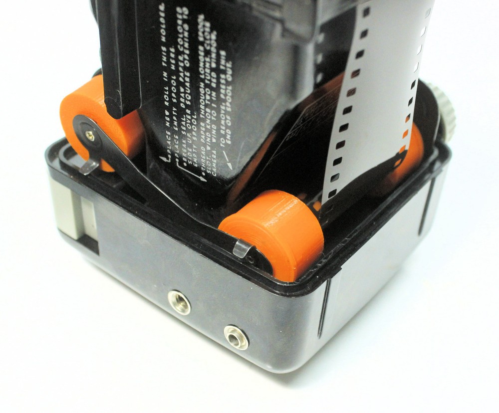 35mm to 620 Medium Format Folding/Box Camera Film Spool Adapter Set-Kit (3pcs)