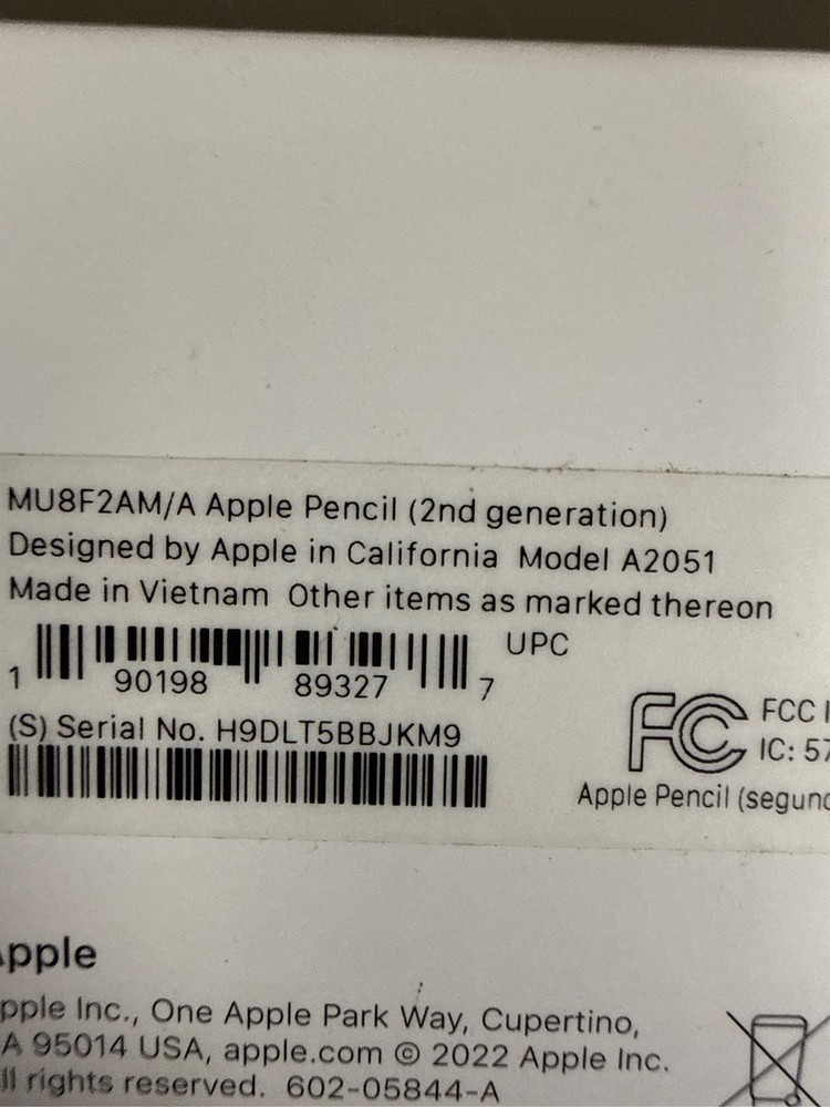 Apple Pencil 2nd Generation