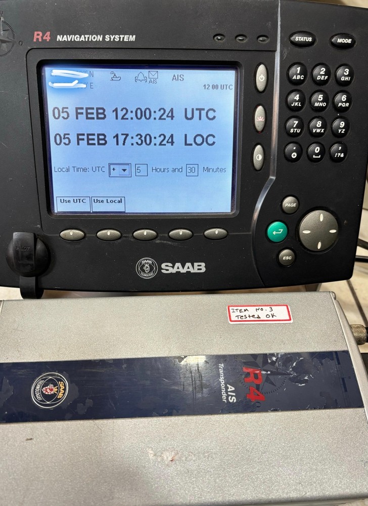 Saab R4 AIS Display Navigation System Control Unit - Tested & Working
