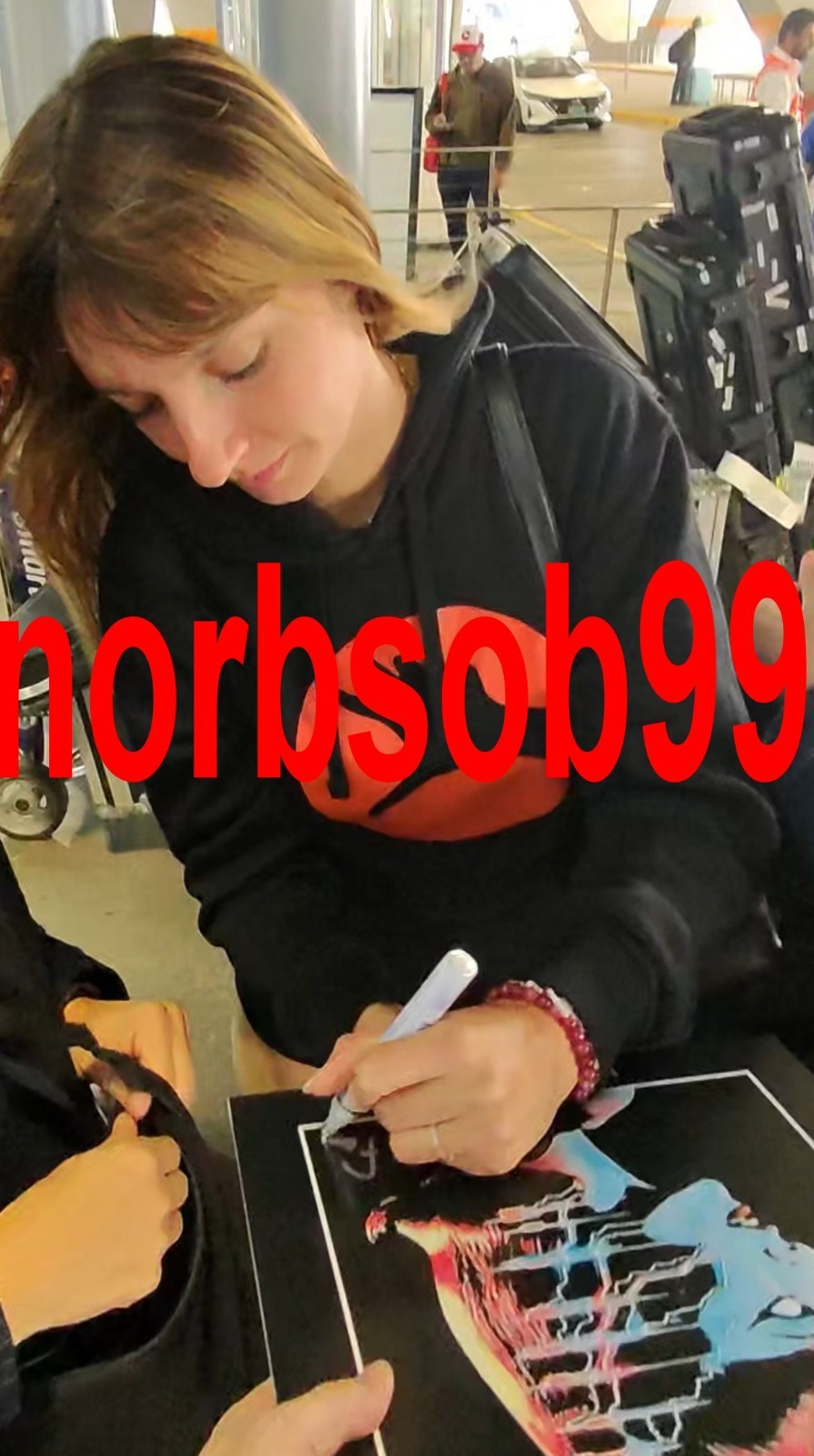 LA FEMME BAND X7 SIGNED AUTOGRAPH ROCK MACHINE VINYL SACHA GOT +6 w/EXACT PROOF