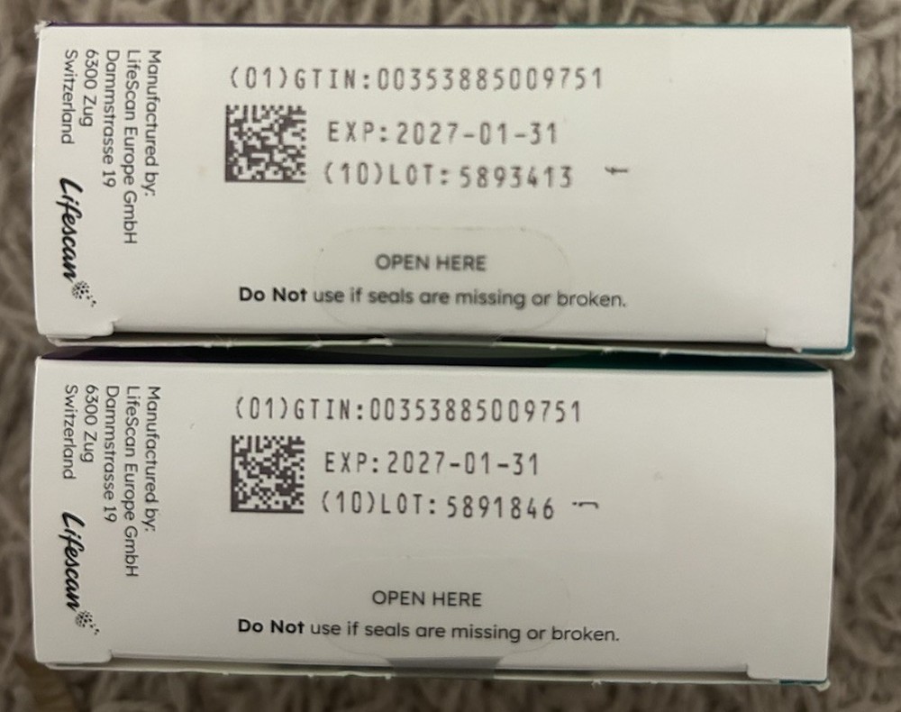 OneTouch Verio 100ct Test Strips