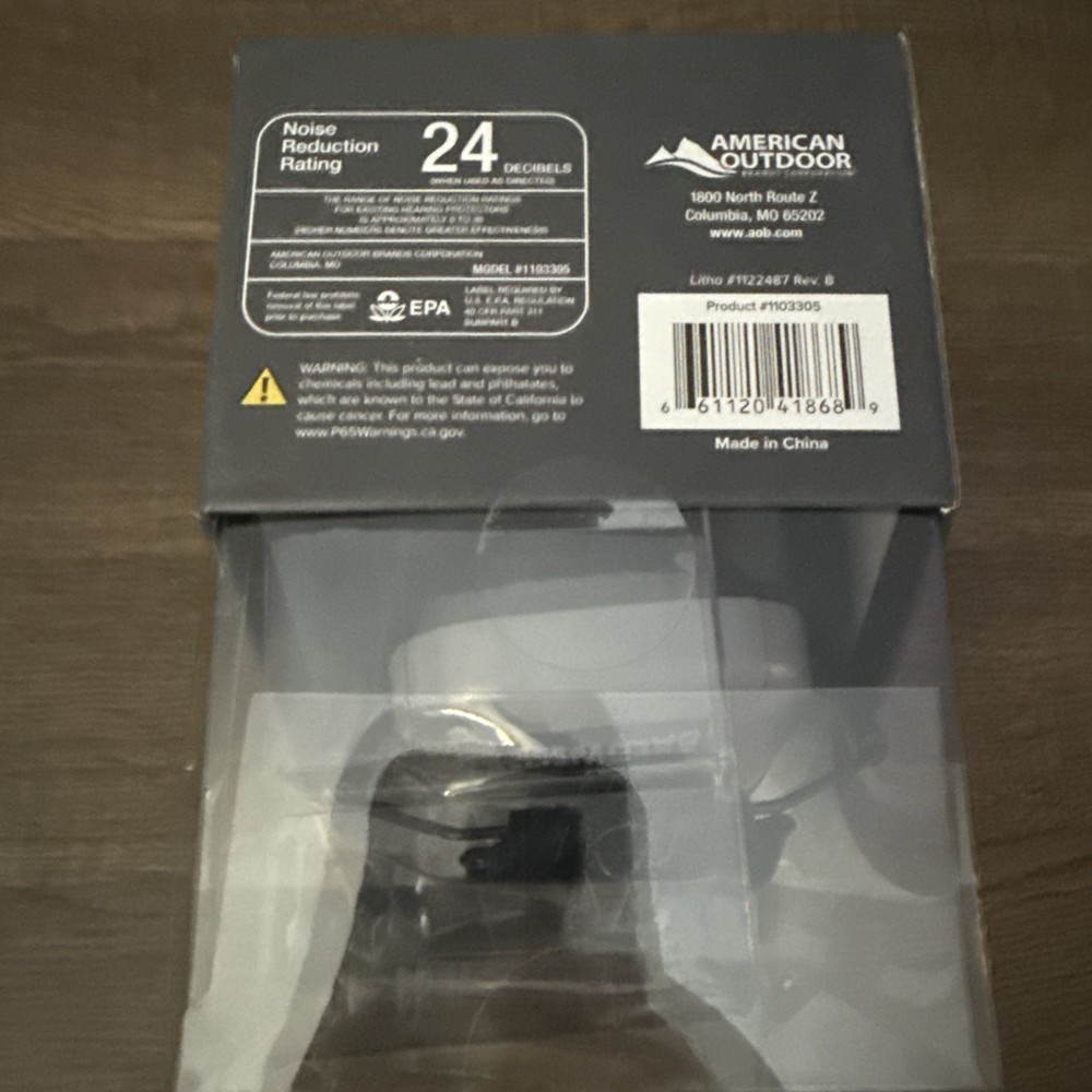 Caldwell Passive Range Earmuffs 24dB NRR