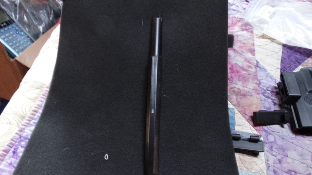 black powder octagonal barrel